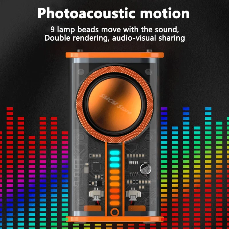 Tokyo Transparent mecha wireless bluetooth speaker - Image 4