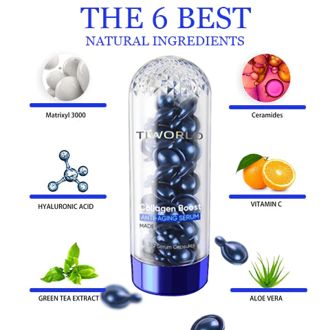 Tiworld® Luxury Collagen Boost Anti-Aging Serum For Remove 97% Deep Wrinkles & Dark Spots - Image 4