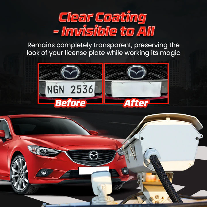 Ceoerty™ PlateBlock Invisible License Plate Spray - Image 8