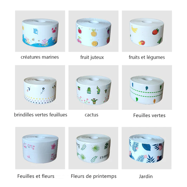 Bande de ruban de calfeutrage auto-adhésif anti-moisissure - Image 12