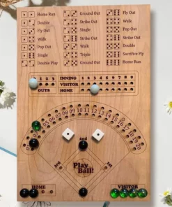 Baseball Dice Board Game