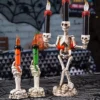 Halloween Skull Candle Holder Light