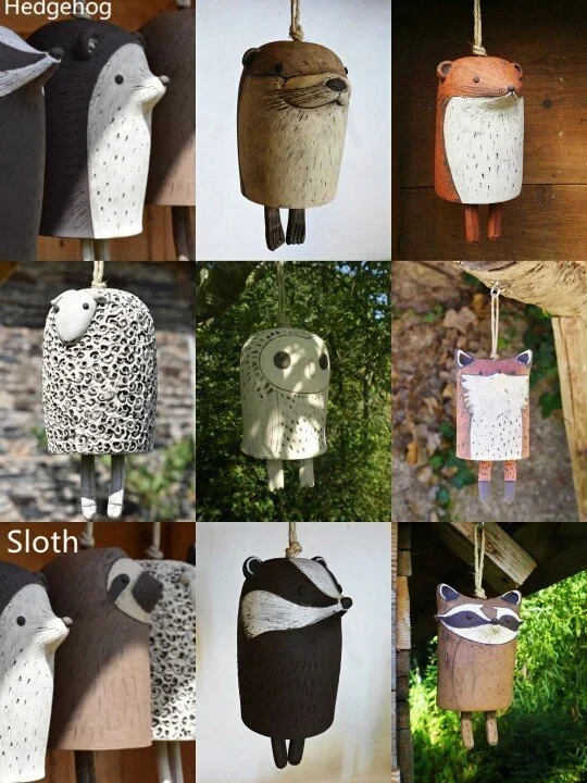 Beautiful Rustic Animal Wind Chimes-Boho Handmade Garden Decor Gift - Image 9