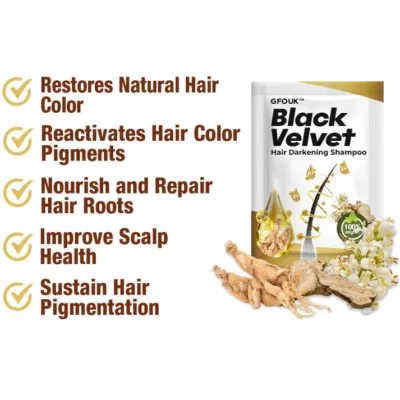 GFOUK™ BlackVelvet Hair Darkening Shampoo - Image 2
