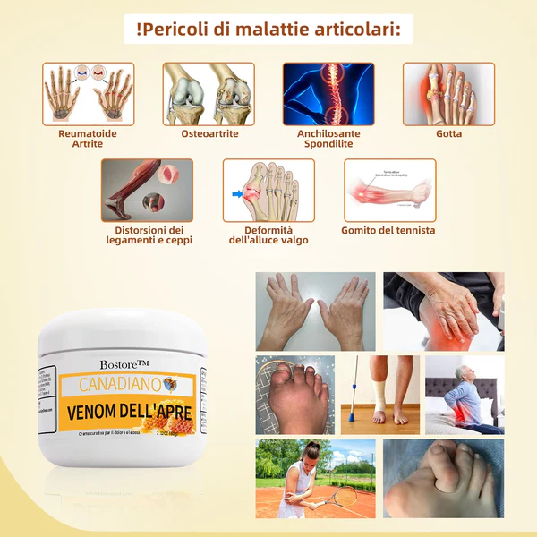 Bostore™ Canadian honey bee Venom Pain and Bone Healing Cream - Image 6