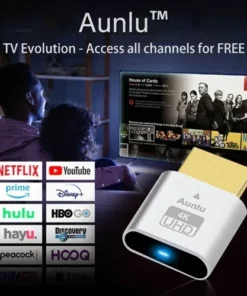 Aunlu™ TV Streaming Device-Access All Channels for Free - No Monthly Fee😊😊