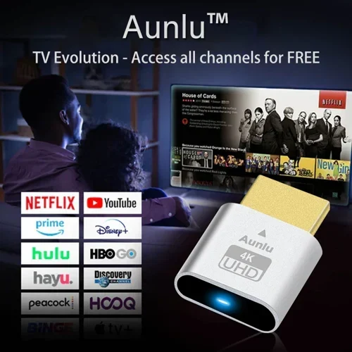 Aunlu™ TV Streaming Device-Access All Channels for Free - No Monthly Fee😊😊