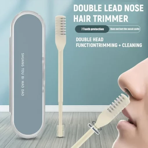 Double Sided Nose Hair Knife