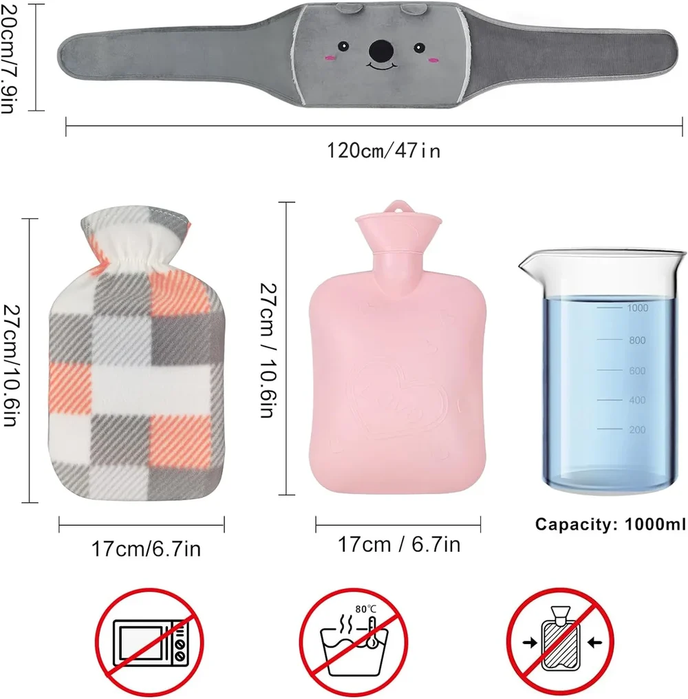 Water-filled Waist-warming Hot Water Bottle - Image 13