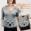 Water-filled Waist-warming Hot Water Bottle