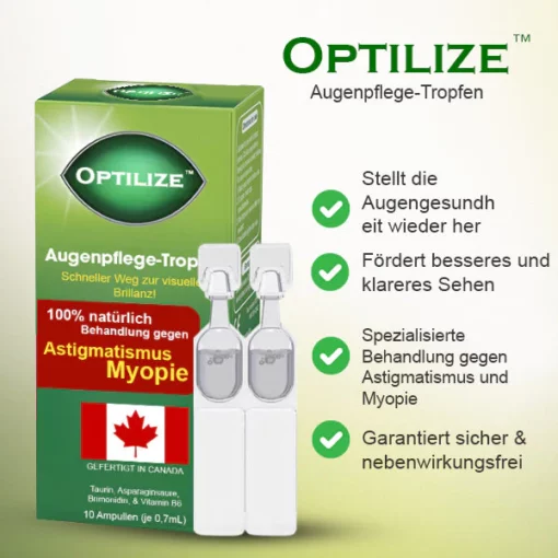 Optilize™ Augenpflege-Tropfen