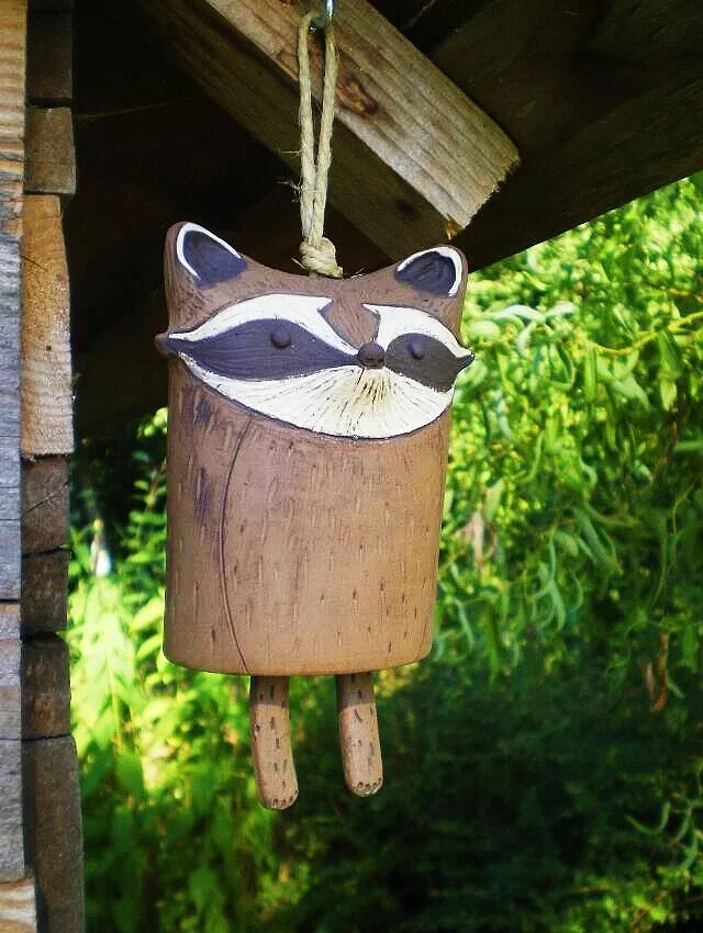 Beautiful Rustic Animal Wind Chimes-Boho Handmade Garden Decor Gift - Image 7