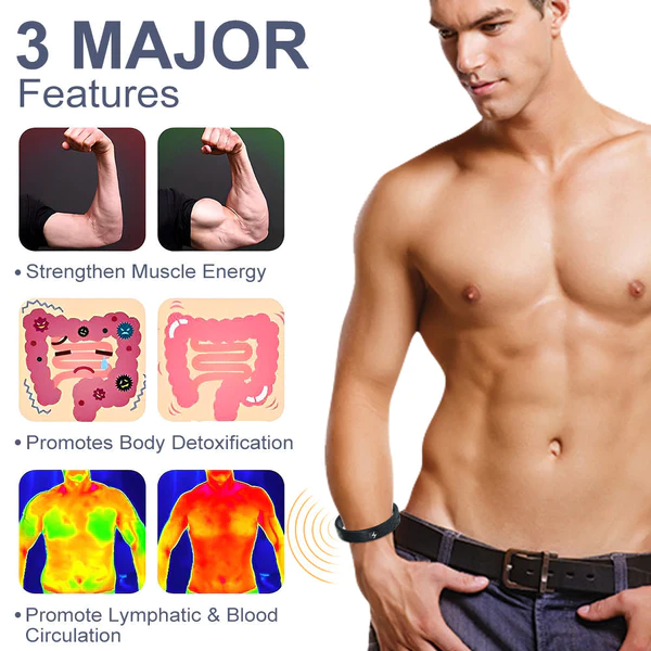 Voilaist™ Wristband-Far Infrared-Negative Ions-Energy Balance - Image 5