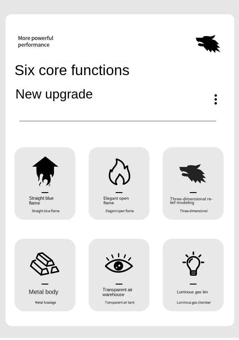 Wolf Head Lighter - Image 16