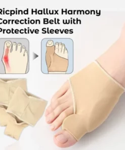 RICPIND Hallux Harmony Correction Belt with Protective Sleeves