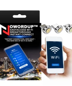 NOWORDUP™ EasyAccess Wi-Fi Breakthrough Instant Connect