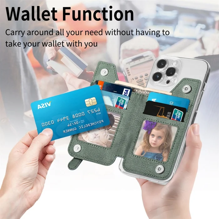 Multifunctional adhesive Phone Wallet Card Holder - Image 8