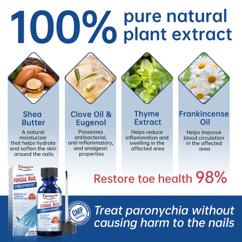 Furzero™ Herbal Formula Fungal Nail Paronychia Treatment Gel - Image 2