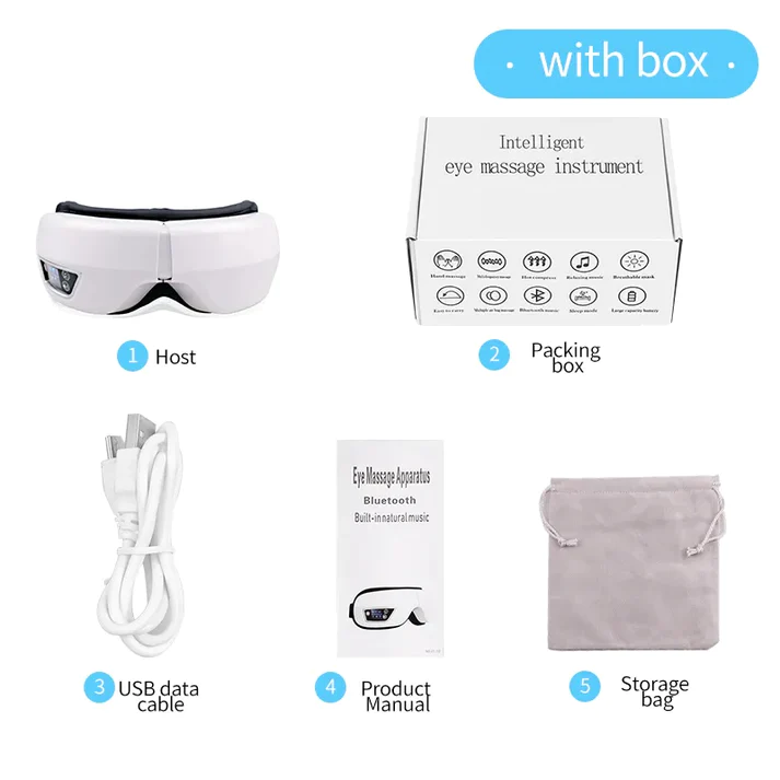 Eye Massager With Heat Smart Airbag Vibration - Image 8