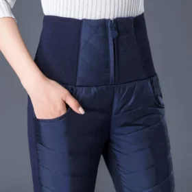 High waist flared down pants - Image 2