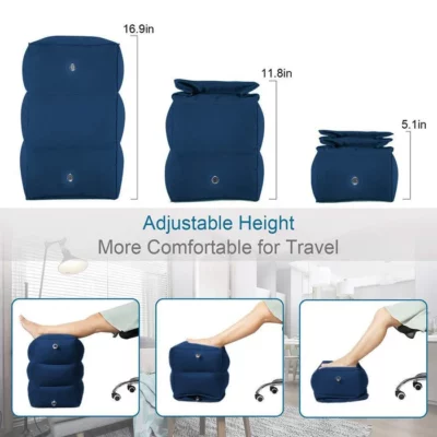 Pillow Inflatable Travel Foot Rest - Image 11