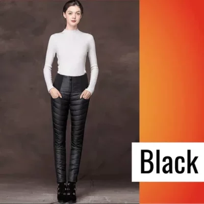 High waist flared down pants - Image 3