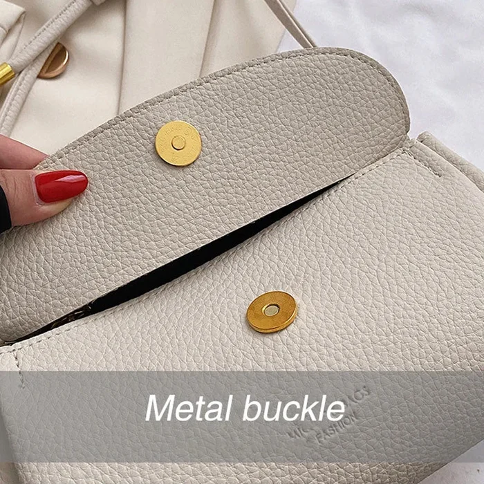 Women's High end Fashion Crossbody Bag with Elephant Pendant - Image 9