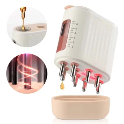 PORTABLE EMS VIBRATION MASSAGE COMB MICRO-CURRENT SCALP - Image 5