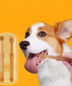 FlexiBrush Pet Toothbrush with Tongue Scraper