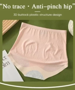 Fresh Seamless High Waist Hip Lifting Tummy Control Panties