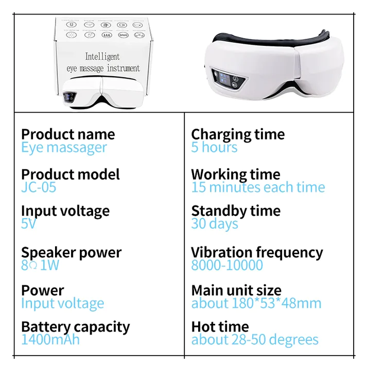 Eye Massager With Heat Smart Airbag Vibration - Image 6