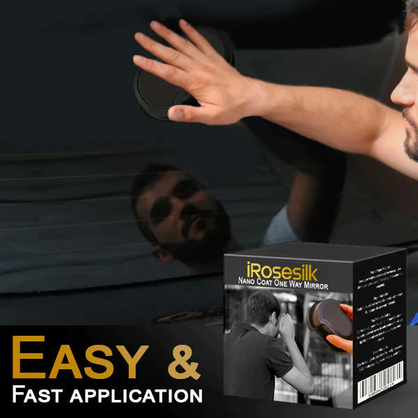 iRosesilk™ Reflective Privacy Nano Coating One Way Mirror