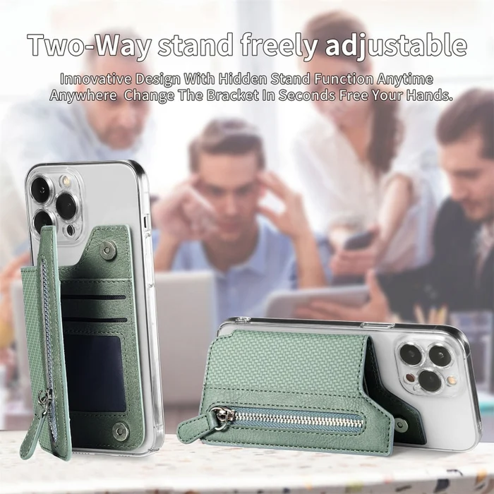 Multifunctional adhesive Phone Wallet Card Holder - Image 3