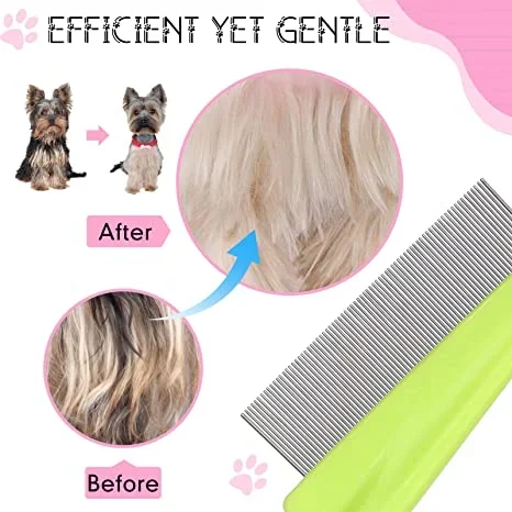 2023 Multifunctional Pet Hair Comb Flea and Tear Stain Removal - Image 4