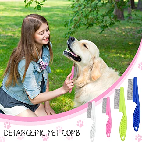 2023 Multifunctional Pet Hair Comb Flea and Tear Stain Removal