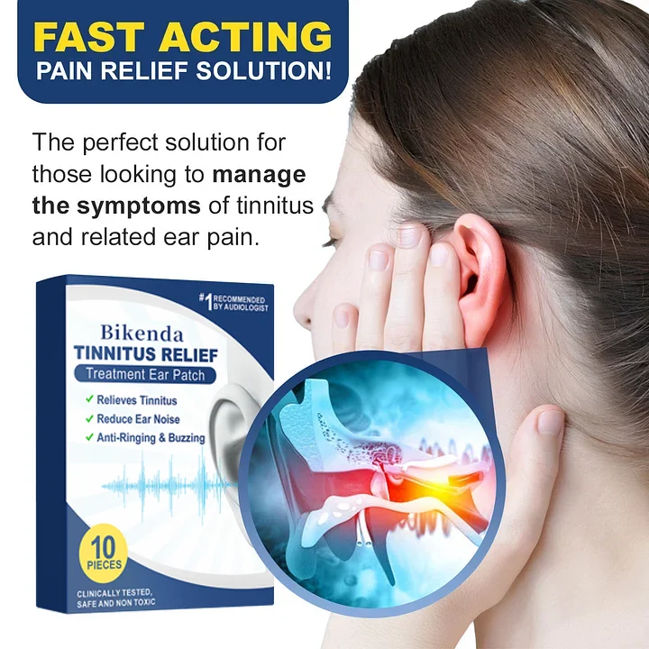 Bikenda™ Tinnitus Relief Treatment Ear Patch - Image 2