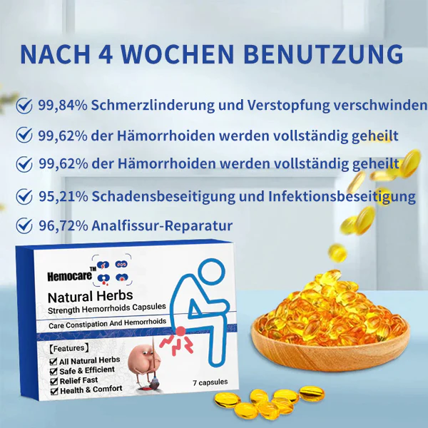 Hemocare™ Pflanzliche Stärke Hämorrhoiden-Kapseln - Image 3