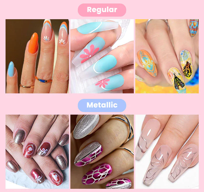 Furzero™ NailsGlow 12 Colors Manicure Pens - Image 10