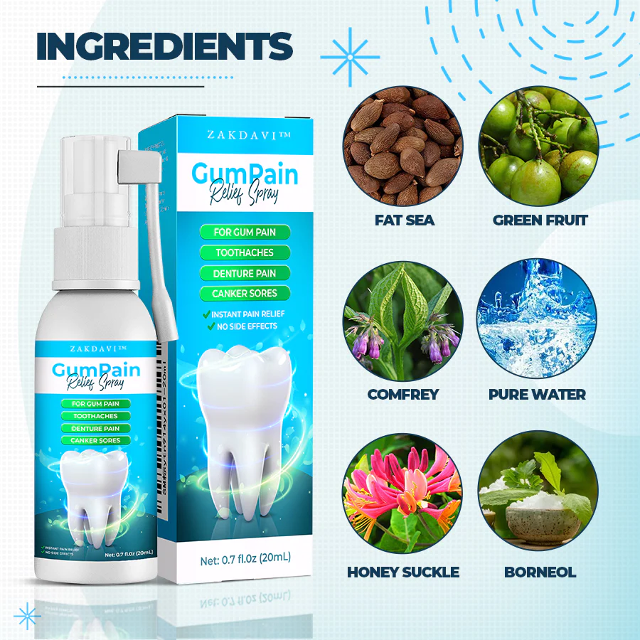 Zakdavi™ GumPain Relief Spray - Image 5