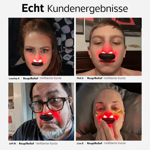 Fivfivgo™ RespiRelief Rotlicht Nasaltherapiegerät - Image 9