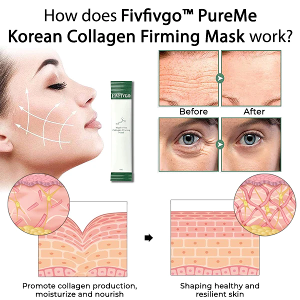 Fivfivgo™ PureMe Koreanische Kollagen-Straffungsmaske - Image 3