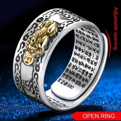 Feng Shui Pixiu Wealth & Protection Ring - Image 2
