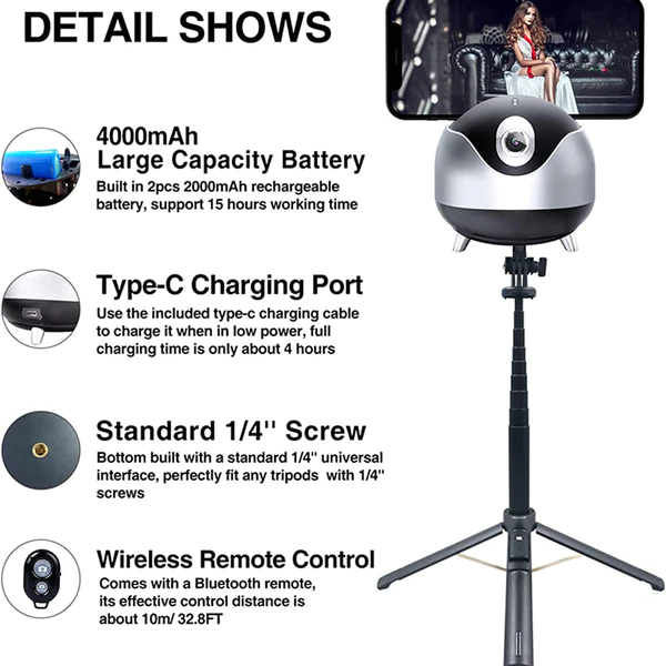 NOWORDUP™ 2024 Auto-Tracking Intelligent Gimbal - Image 9