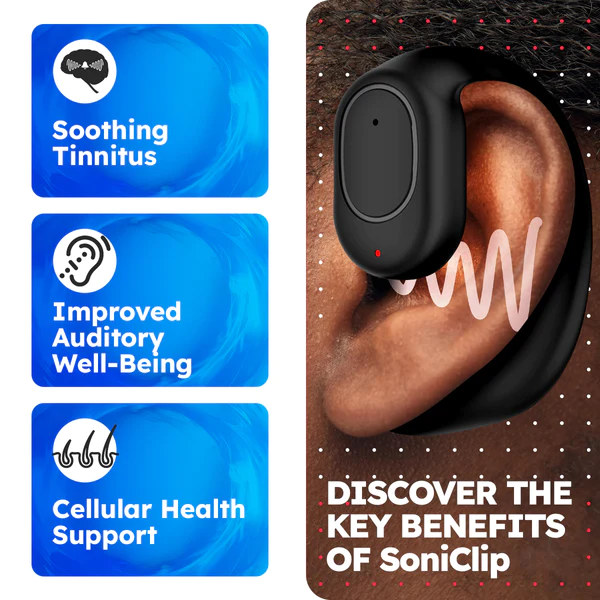 Dafeila™ SoniClip Tinnitus Relief Device - Image 4