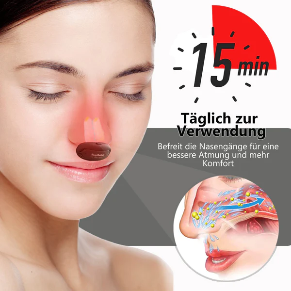 Fivfivgo™ RespiRelief Rotlicht Nasaltherapiegerät - Image 7