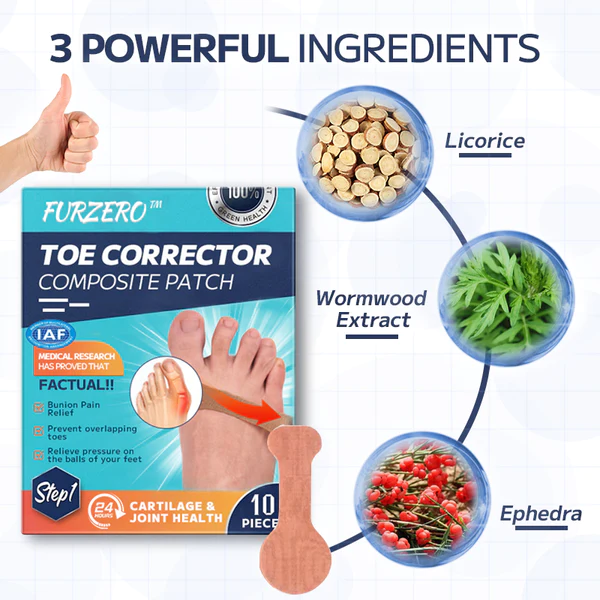 Furzero™ Toe Corrector Composite Patch - Image 3