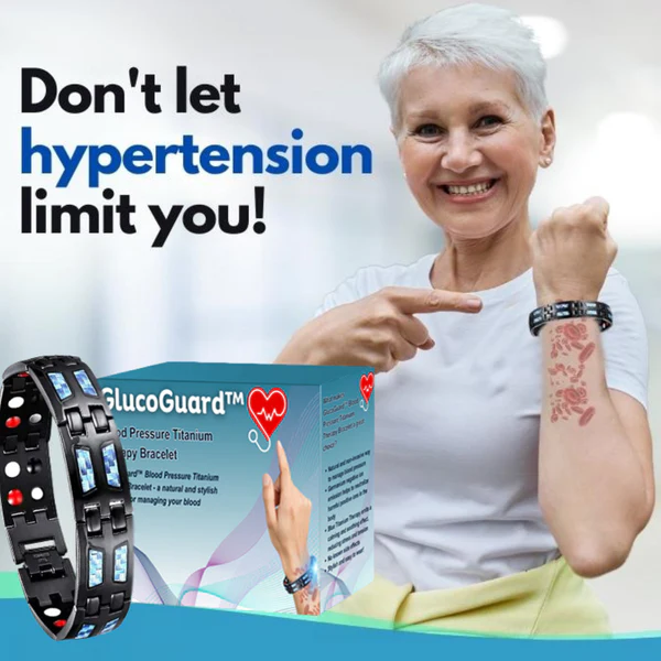 HealthGuard™ Blood Pressure Titanium Therapy Bracelet - Image 5