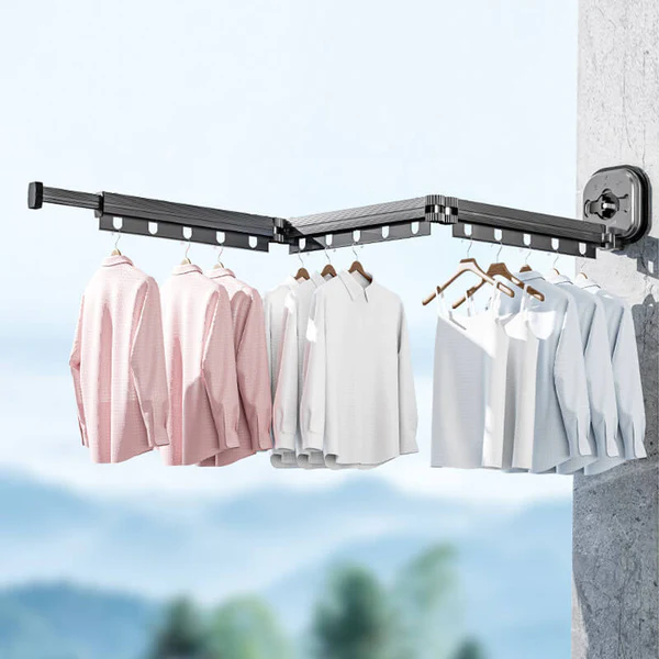 DryNyst folding wall-mounted clothes dryer - Image 3