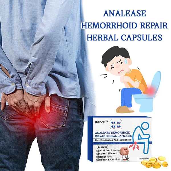 Biancat™ AnalEase Hemorrhoid Repair Herbal Capsules - Image 7