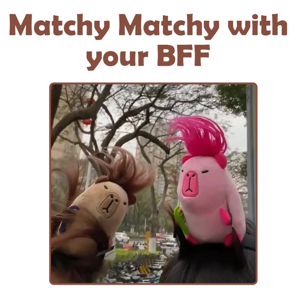 RICPIND Funny HairGrab Capybara Hairband - Image 3